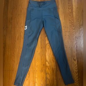 Peloton Yoga Pants Teal Blue MEDIUM